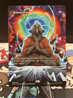 MTG: TMNT - Brainstorm (Borderless) Regular M 0004 - Image 1