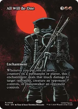 Magic: The Gathering | All Will Be One (Borderless) | Teenage Mutant Ninja Tu... - Image 1