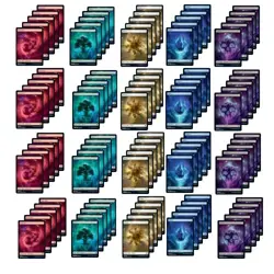 Complete Set - 20x Theros Beyond Death THB Full Art Basic Land (Set of 5) - Image 1