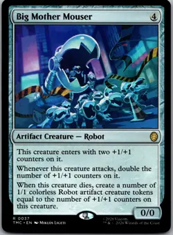 Big Mother Mouser R Commander: Teenage Mutant Ninja Turtles 37 NM - Image 1