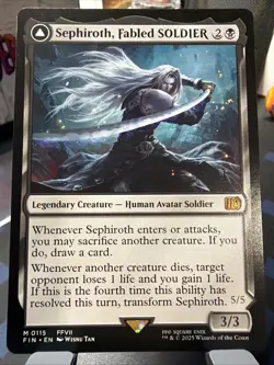 Sephiroth, Fabled SOLDIER Final Fantasy Regular - Image 1