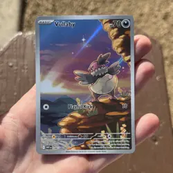 Pokemon TCG Vullaby Illustration Rare Holo 144/086 Sv: White Flare NEAR MINT - Image 1