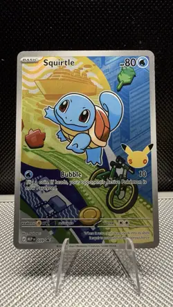 Squirtle MEP 039 39 (Black Star Promo) Mega Evolution Near Mint Pokemon TCG - Image 1