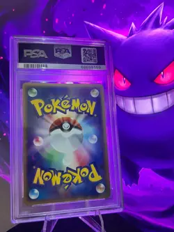 PSA 9 Team Magma Aggron-Holo 018 Magma Deck Kit-1st Ed Pokemon 2003 WITH SWIRL - Image 2