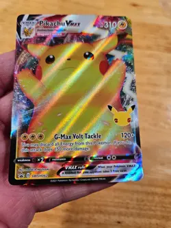 Pikachu VMAX Promo Holo SWSH062 Pokemon TCG M9293 - Image 4