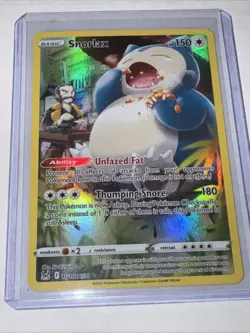 Pokemon TCG Snorlax TG10/TG30 Ultra Rare Lost Origin Mint Condition - Image 1