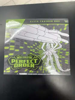 Mega Evolution Pokemon Perfect Order Elite Trainer Box ETB Factory Sealed NEW! - Image 1