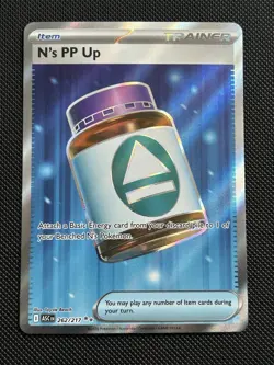 N'S PP UP - Ascended Heroes - 262/217 - Pokemon TCG - Ultra Rare - Mint - Image 1