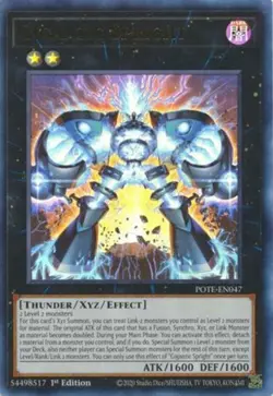 Gigantic Spright - POTE-EN047 - Ultra Rare - 1st Edition NM Yugioh Power of the - Image 1