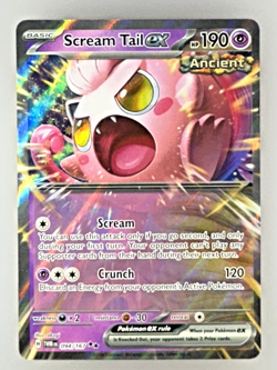 Pokemon Scream Tail ex 094/167 Twilight Masquerade Double Rare NM - Image 1