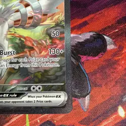 Reshiram ex 166/086 Special Illustration Rare Pokemon White Flare Alt Art NM - Image 5