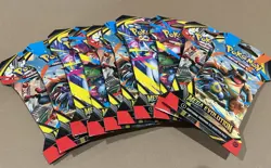 Pokemon TCG Mega Evolution Sleeved Booster Lot x 10 Packs Random Arts - Image 1