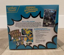 Pokemon TCG Mega Evolution Ascended Heroes ETB Elite Trainer Box FACTORY SEALED - Image 2