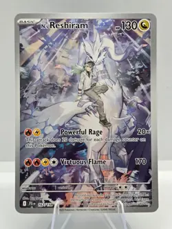 N's Reshiram 167/159 Illustration Rare Journey Together Pokemon NM - Image 1