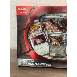 2024 Pokemon Scarlet & Violet Bloodmoon Ursaluna Ex Collection Box [New][Sealed] - Image 2
