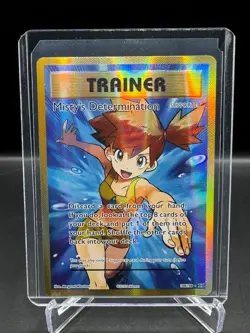 POKEMON! XY EVOLUTION! MISTY’S DETERMINATION! ULTRA RARE! FULL ART! 108/108 - Image 1