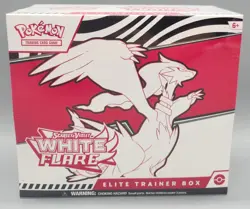 FACTORY SEALED Pokemon Scarlet and Violet White Flare Elite Trainer Box - Image 1