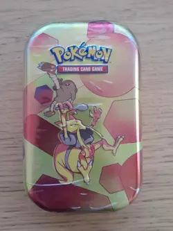 Pokemon TCG 151 Mini Tin Kadabra /Hitmonlee- New Sealed Scarlet & Violet - Image 1