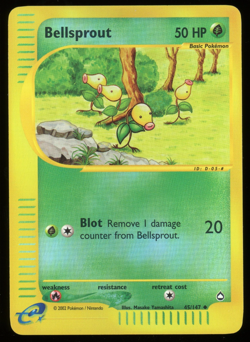 Pokemon 2003 Aquapolis - Bellsprout - Reverse Holo - 45 - Image 1