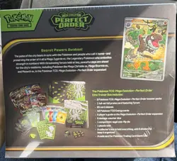 Pokemon Mega Evolution Perfect Order Elite Trainer Box Mega Zygarde Tyrunt - Image 3