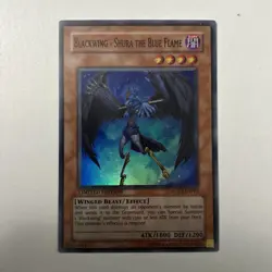 Blackwing - Shura the Blue Flame - RGBT-ENPP2 - Super Rare Yugioh - Image 1
