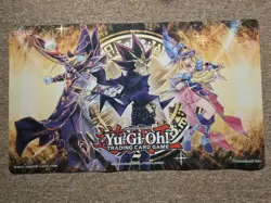 Yu-Gi-Oh! Win a Mat Playmat Yugi Dark Magician Girl Yugioh Regional - Image 1