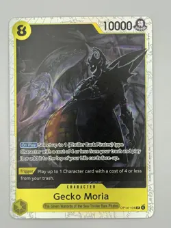 The Azure Sea's Seven #OP14-104 Gecko Moria - Image 1