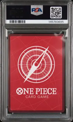 2025 ONE PIECE PROMOS BVB X ONE PIECE MATCH DAY 2025 #003 MONKEY D. LUFFY PSA 10 - Image 2