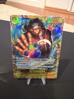 Bartholomew Kuma OP12-119 SEC Legacy Of The Master One Piece TCG (NM/Pack Fresh) - Image 1