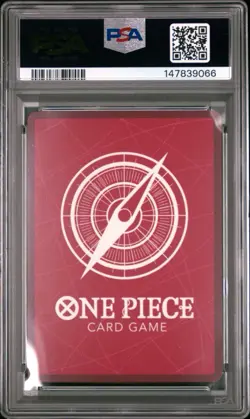 2024 ONE PIECE EMPERORS NEW WORLD OP09 001 SHANKS ALT ART LEADER PSA 10 GEM MINT - Image 2