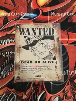 One Piece Sabo Wanted SP Alternative Art OP13-120 Carrying On His Will - Image 1