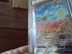 Pokemon Cards promo sr v beedrill gx vmax secret 161/189 ex graded art card b28 - Image 4