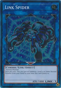 Link Spider - YS17-EN043 - Super Rare - 1st Edition NM Yugioh Starter Deck: Link - Image 1