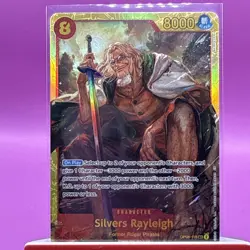 Silvers Rayleigh OP08-118 SEC Secret Rare (PRB-02) - One Piece Card Game - Image 1