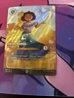 Mirabel Madrigal Family Gatherer Lorcana Enchanted Store Championship Card 7/P2 - Image 4
