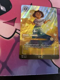 Mirabel Madrigal Family Gatherer Lorcana Enchanted Store Championship Card 7/P2 - Image 5