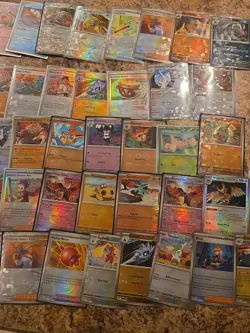 128 Card (Poke Ball Pattern) Lot | All SV Sets Prismatic + Pokemon Cards | NM - Image 5