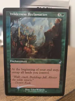 Wilderness Reclamation - RETRO FOIL *Ravnica Remastered* NEAR MINT *UNCOMMON* - Image 1