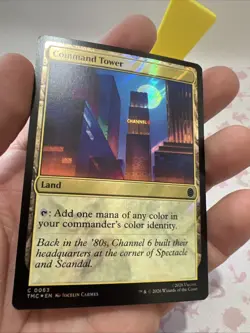 Command Tower (Surge Foil) Commander: Teenage Mutant Ninja Turtles Foil - Image 2