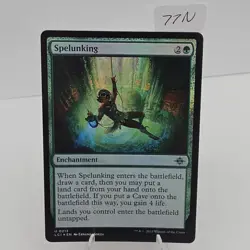 1x MTG Spelunking (Foil) - The Lost Caverns of Ixalan (LCI) #213 LP - Image 2
