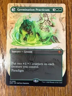 Germination Practicum (Borderless) - MTG: Secrets of Strixhaven SOS M0296 (Reg) - Image 1