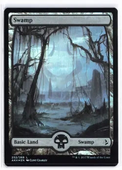 Swamp (252) - Full Art Amonkhet Foil - Image 1