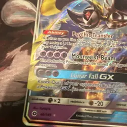 Lunala GX 66/149 Holo Ultra Rare SM Base Set Nm/Lp - Image 5