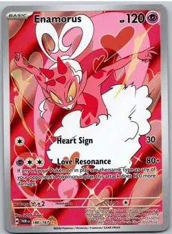 Enamorus 180/167 Illustration Rare Twilight Masquerade Pokemon NM - Image 1