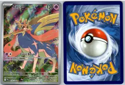 Zacian 100/094 Illustration Rare Phantasmal Flames Pokemon NM - Image 3