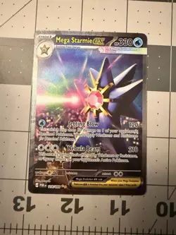 Pokemon TCG - Mega Starmie ex 118/088 Special Illustration Rare Perfect Order NM - Image 1