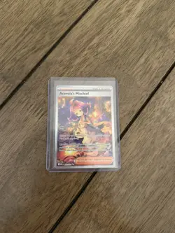 2025 Pokemon Mega Evolution Acerola’s Mischief 183/132 SIR Full Art Holo NM - Image 1