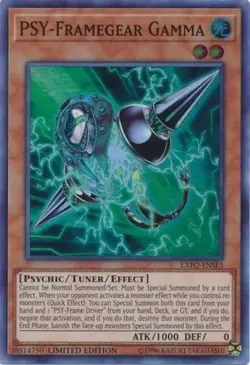 PSY-Framegear Gamma - EXFO-ENSE3 - Super Rare - Limited Edition NM Yugioh Extrem - Image 1