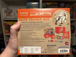 Pokemon Sun & Moon Base Solgaleo ETB Elite Trainer Box Sealed - Image 4