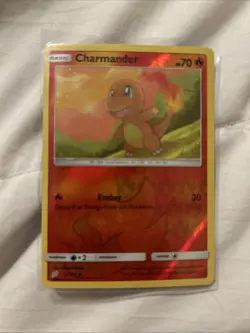 2019 Pokemon Charmander 12/181 Sm-Team Up Reverse Holo - Image 1